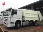 9.726L Garbage Truck Side Loader 266HP Front Loader Dump Truck