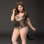 Cat Plus Babydoll Lingerie 2XL XXXL Sexy Lingerie For Women Over 50