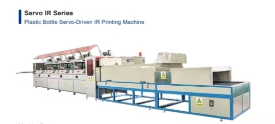 1-8 Color 50 Pcs/Min Plastic Bottle Servo-Driven UV Printing Machine