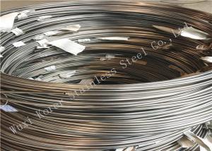 China Round Welded Stainless Steel Coil Tubing With ASTM A249 , Small Diameter SS Pipes factory