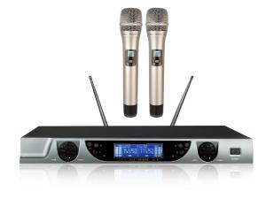 China Dual channel Wireless Microphone System for Dedicated KTV SR-660D factory