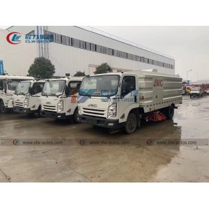 China JMC 4 Brushes 8cbm Stainless Steel Road Cleaning Vehicle on sale