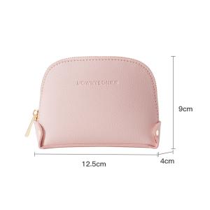 China Waterproof Solid Color Travel PU Cosmetic Bag factory