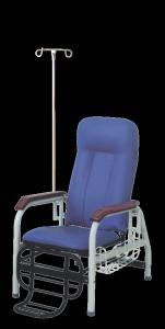 China Powder Coated Steel Infusion Chair 700x780x1110mm With Adjustable Angle factory