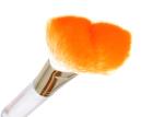 White Yellow Black Multiple Color Angled Blush Brush Nylon 55mm Hair Width