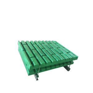 China Advantageous High Manganese Steel Jaw Plate for Jaw Crusher Spare Parts 1000KG Weight factory