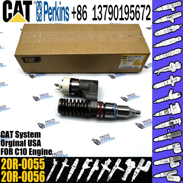 Diesel fuel common rail injector 20R-0055 20R0055 3175278 317-5278 for CAT Excavator C10 20R-0055