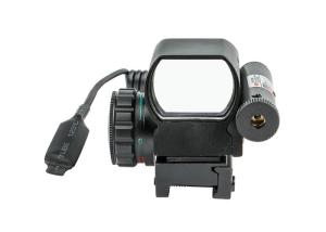 China Red Laser Holographic Reflex Scope 0.2kg Light Weight Fully Adjustable Windage factory