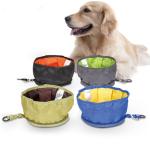 Lightweight Nylon Portable Dog Bowl Outdoor Waterproof 200g