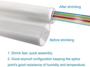 China Ribbon Protection Sleeves with Double Ceramic Strength Member for Fiber Protection Fusion Splice Sleeve factory