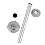Lightweight and durable aluminum alloy table legs for yachts