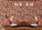 Stone Printing Chinese Style Washable Vinyl Wallpaper For Interior Room