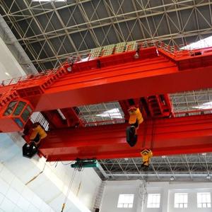 China High capacity double girder overhead crane factory