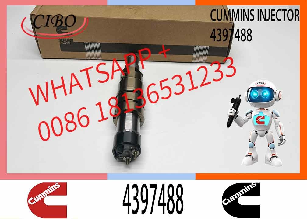 NINE Brand XPI Common Rail Injector 4326989 Auto Engine Part Fuel Injector 4326989 4397488