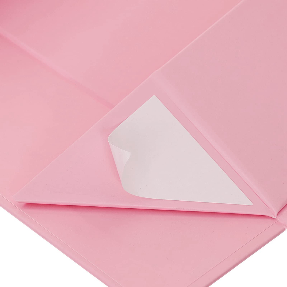 OEM/ODM Luxury Rigid Cardboard Foldable Gift Box Custom Print Pink Paper Magnetic Gift Box