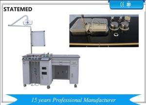 China Ear Nose And Throat ENT Treatment Unit Integrated Tempered Plexiglass Desk Top factory