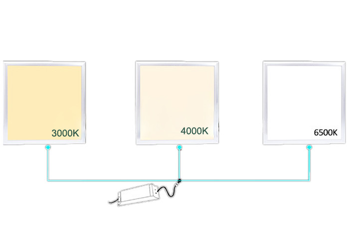 Square Led Ceiling Panel Light , Super Bright Dimmable 60x60 Led Panel