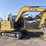 2022 original paint Mini excavator Used CAT 307.5 Excavator digger for sale