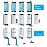 OEM Smartphone Display Touch Screen , Touch Glass With OCA