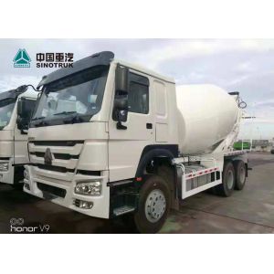 China SINOTRUK HOWO 371hp Stock Concrete Mixer Truck 10 Wheels ZZ1257N3847A factory