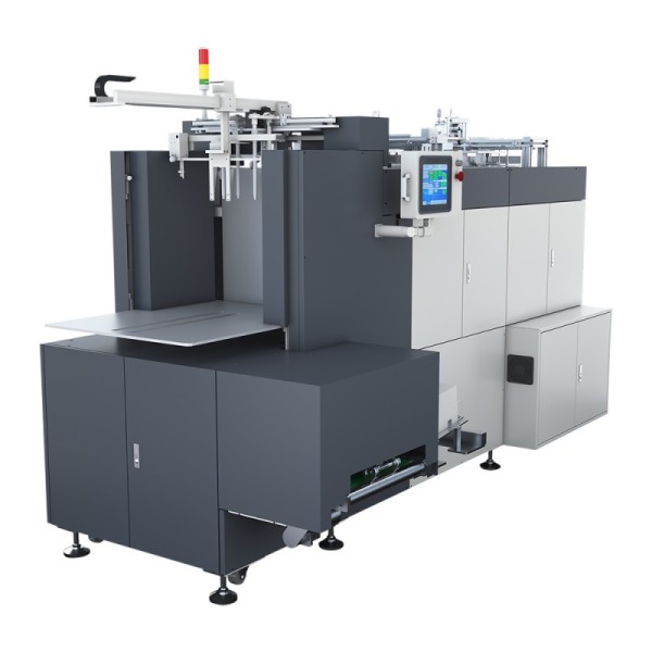 China Compact Automatic Lay Flat Binding Machine with Code Scanning HX3000B factory