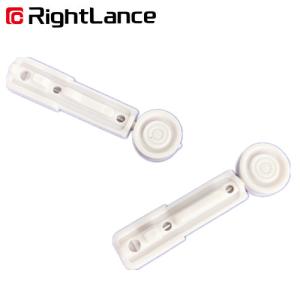 China 31 Gauge 0.25mm Glucose Round Blood Lancet Device Gamma Radiation factory