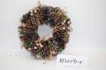 Wholesale Artificial Christmas Door Decoration Supplies Nature Pine Cone Large