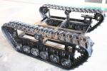Stent Type Rubber Track Undercarriage Customizhed Size For All Terrain