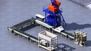 China Artificial Stone Concrete Dosing Machine Wet Casting Doser Machine factory