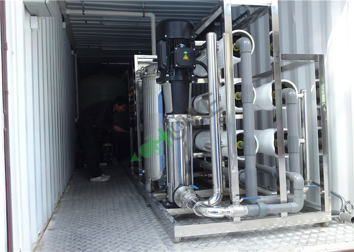 Professional Commercial Containerized Water Treatment Plant 20ft-40ft Container Size