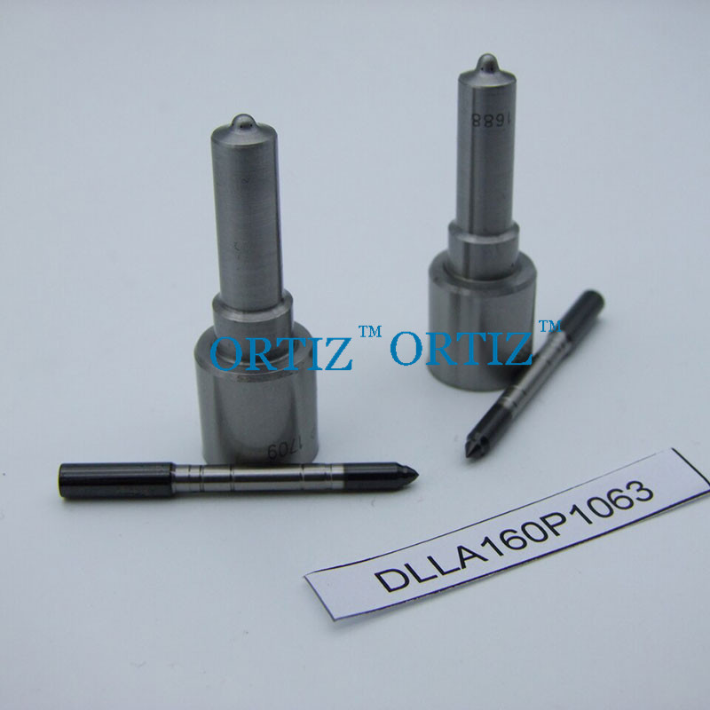 DLLA160P1063 BOSCH Injector Nozzle Pump Type Black Color Six Months Warranty