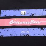 Brand factory custom logo male 100% cotton black autumn sweatshirt for men