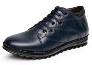 China Oxfords Style Elevator Men Shoes Italian Design Genuine Leather Casual Shoes factory