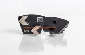 China Arrow seg Two Pin locking concrete grinding segments for sti grinder factory