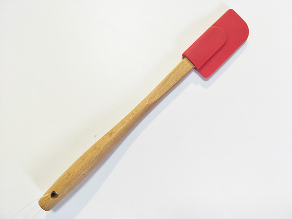 4 Piece Spatula Set - Colorful Silicone Rubber Baking Spatulas Nonstick BPA Free Dishwasher Safe