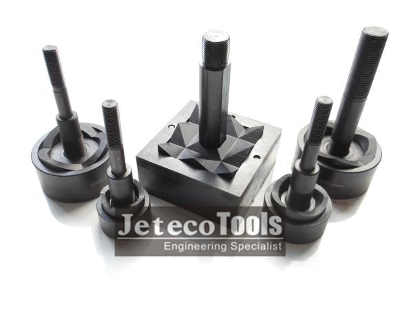 square hole punch die, square knockout punches, hydraulic hole punch die, for