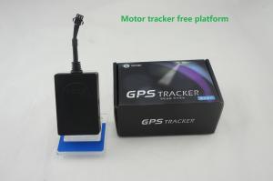 China Waterproof Motorcycle GPS Tracker Adopt U- Blox GPS Professional Chip Black Color factory