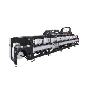 Roll To Roll Flexo Printing Machine Servo Motor Controlled