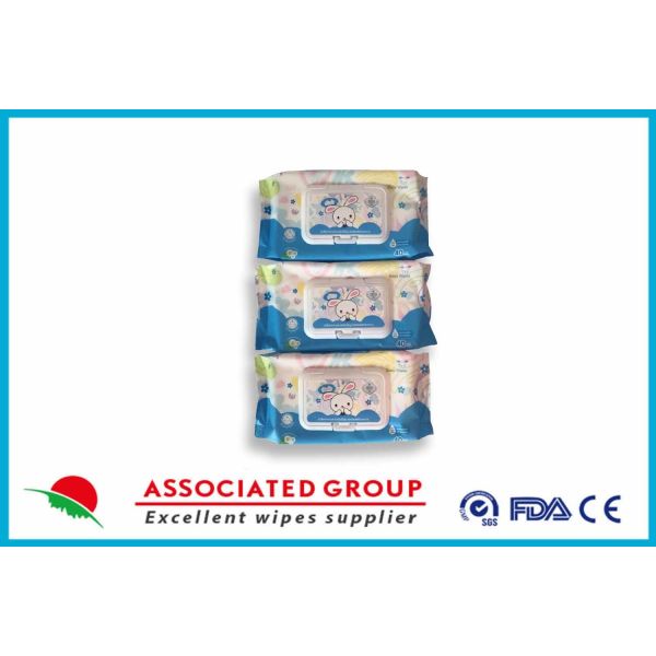 Chamomile Extract Baby Cleansing Tissue For Sensitive Skin Paraben Free