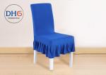 Spandex Universal Chair Covers , Elegant Wedding Seat Covers Regular Size