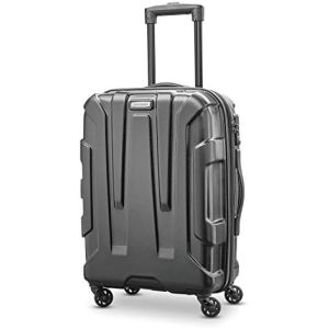 Centric Hardside Expandable Luggage with Spinner Wheels, Teal, Checked-Medium 24