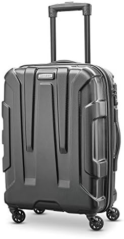 Centric Hardside Expandable Luggage with Spinner Wheels, Teal, Checked-Medium 24