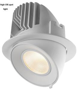 China 30W Bathroom Spot Commercial Led Downlights Ip54 Waterproof Recessed Version factory