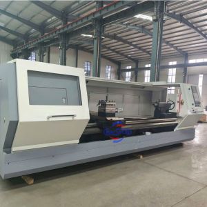 CK6150 Flat Bed CNC Lathe 500mm Swing 1500mm Workpiece