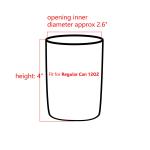 3mm Thick Collapsible Regular Drink Beer Can Cover for BBQ Camping Party