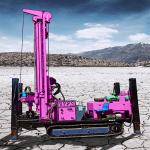 Full Hydraulic Water Well Drilling Rig 68KW Diesel Portable Water Well Drilling