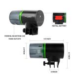 Vacation Timer Aquarium Automatic Feeder For Electric Adjustable Fish Food