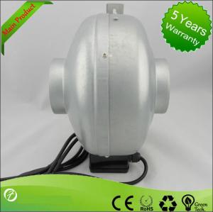 China 8'' 220v EC Unique Waterproof IP67 Noiseless Radon Inline Duct Fan factory