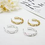 Rhinestones 14k Gold Cartilage Earring 1.0 X 10mm Round Drill Cartilage Hoop