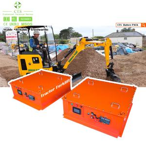 China OEM lithium ion battery pack factory 24V 48V 100Ah 160Ah lifepo4 battery pack for electric tractor factory